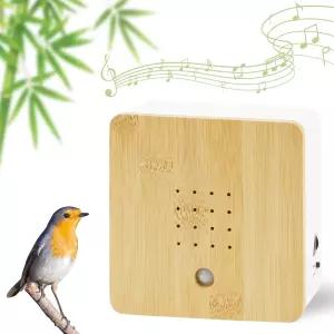 버드 노이즈 메이커 사운드 장치 처핑 박스 자연 노래 스피커 홈 인테리어 욕실 스파 게스트 화장실 및