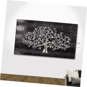 인테리어 가죽액자 글로리헤라생명수 실버 국내제작 고품격 대형액자 55x100