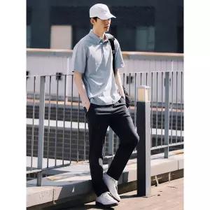 [롯데백화점]폴햄 남성 무브 탄성 스트레이트 쿨 팬츠 PHF2PT1708