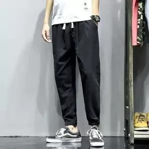 남성 5컬러 린넨 허리밴딩 배기 조거팬츠 IS-PA31