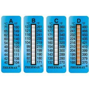 여름얼음주머니 온도스티커 스티커 측정지 THERMAX 써머테이프 실험실 테이프 종이 써머