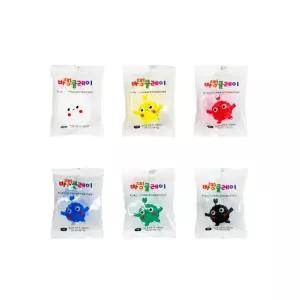 대한산업 컬러 바핑클레이 점토 미니키트 10g 6색 세트