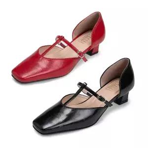 에스콰이아 여성 마론 T스트랩 펌프스 ESHP655_656