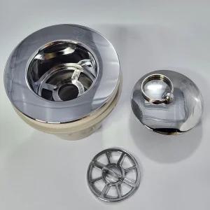 욕조배수구 일자(호스없음) 마개부분만 세트 트랩 욕실 거름망 교체