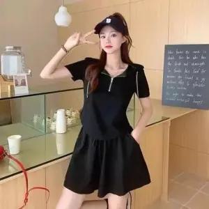 아노락후드티 H라인 치마 바지 반집업 트레이닝 아노락 세트 1P