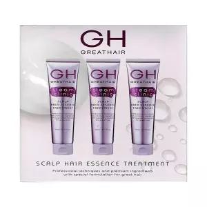 [셀러허브]GH 그레이트헤어 스팀 클리닉 스칼프 헤어에센스 노워시 트리트먼트 110ml 3개 (S46124414)