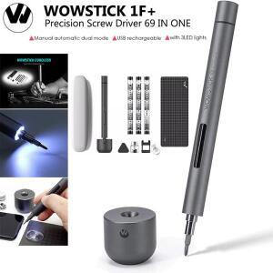 Wowstick 휴대용 무선 충전식 전기 스크루 드라이버 키트, LED 전원