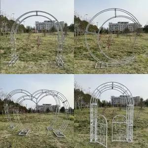 정원 아치 가든 지지대 장미 넝쿨 포도 대문 터널 철제 꾸미기 엔틱 조경