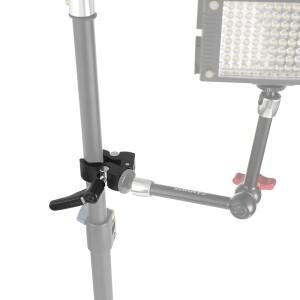 HDRIG 금속 슈퍼 클램프 매직 암 크랩 펜치 클립 DSLR 카메라 모니터 LED 라이트 사진 스튜디오 액세서리