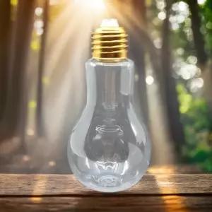 타원형 전구 용기(속마개포함) 하바리움용기 전구페트병 전구병