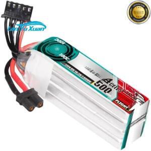 500MAH 2S 3S 4S 6S 15.2V 100C HV 고배율 리튬 배터리 실내 항공기