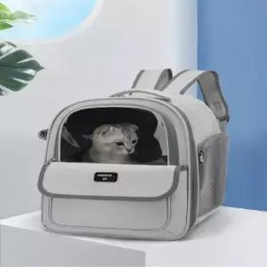 크로스백 반려동물 이동 가방 고양이 강아지 배낭 여행용 캐리어 휴대용 백팩