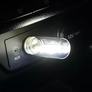 차량용 가정용 USB 무드등 엠비언트 C141 단색-화이트