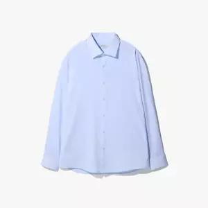 [롯데백화점]에스티코 고밀도 텐셀 트윌 블루 셔츠(클래식핏)SDSXZ63