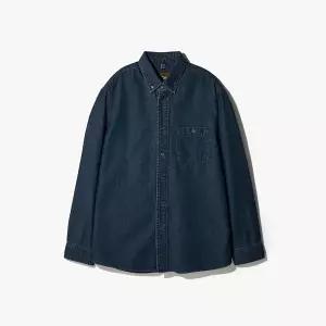 [롯데백화점]에스티코 9.5oz Vintage Denim Shirts다크인디고(이지핏)DDSXZ12
