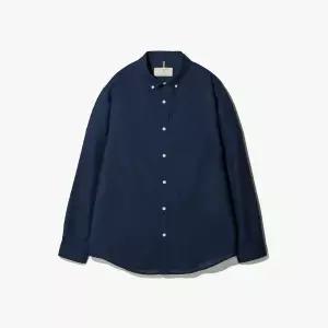 [롯데백화점]에스티코 린넨 혼방 긴팔 네이비 셔츠(이지핏)DDSXA04