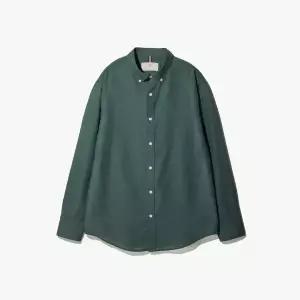 [롯데백화점]에스티코 린넨 혼방 긴팔 그린 셔츠(이지핏)DDSXA02