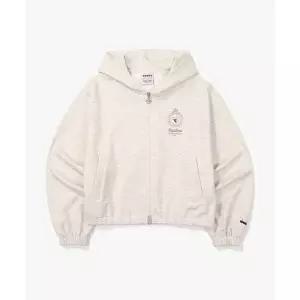 디아도라 컴피 후드 집업 자켓 멜란지 GREY D4122LFT23MGL 160701