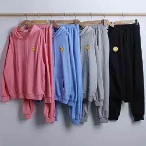 [셀러허브 패션]빅사이즈투피스 X380L603 워너스마일추리닝세트 BU (46775697)