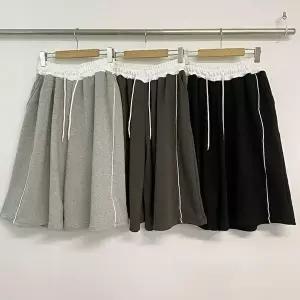 [셀러허브 패션]빅사이즈바지 X377L603 라인와이드5부통팬츠 BU (46775701)