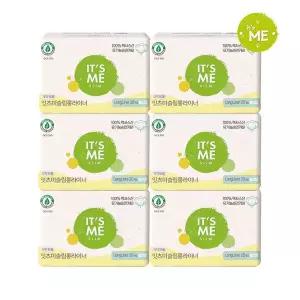 잇츠미 뉴슬림 순면 생리대 롱팬티라이너 20p x6팩 총 120p