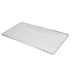 캠핑 바베큐 그릴 일회용 석쇠 소10개 42x34cm 가정용 일회용