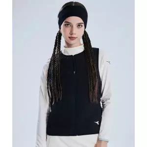 디아도라 diadora 테크니컬 경량패딩 베스트 우먼 BLACK D4422TPV80BLK 444643