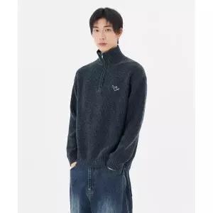 마크곤잘레스 MARK GONZALES 엔젤 하프집업 니트 - NAVY Z253UKT010065 410078