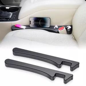 기브파이브 카시트 갭 필러 2pc 시트 사이드 정리함 유니버설 카 스토퍼 장착 SUV 트럭 시트와 콘솔 사이의