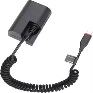 King Ma LP-E6 더미 배터리 디코딩 캐논 EOS 5D4 80D 5D2 5D3 70D 60D 6D 7D 5DRS 6D2 R7 카메라용 타입-C