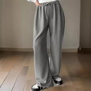 [신상오픈런]골지 밴딩팬츠 휘뚜루마뚜루 쫀득 끈바지 세미와이드 (31617326)