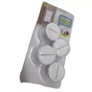 안전덮개 원터치 코텍 안전커버 멀티탭 콘센트 전기안전커버 4P