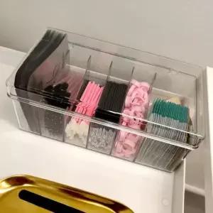 [생활] 속눈썹 재료 정리함 케이블 보관함 웨건 트롤리