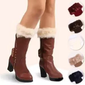 발목워머 겨울 다리 발목 종아리 토시 숏 털 레그 워머