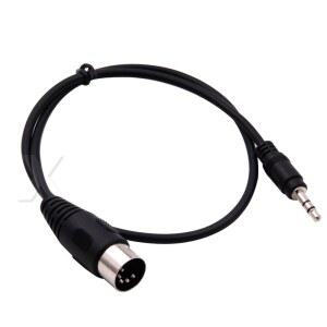 DIN MIDI 코드 케이블에 5MM 어댑터 액세서리 연장 마이크 플러그 스테레오 오디오