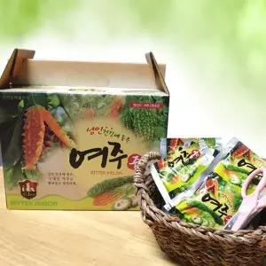 50팩 국내산 만든 여주즙 여주를 달여서 100m