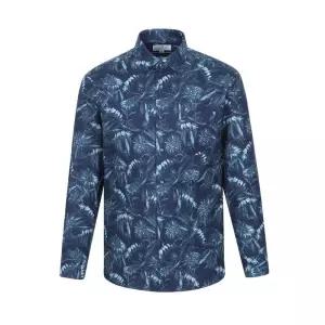 카운테스마라수입면100 약 기모 프린팅 일반핏 캐주얼 남방CDS4C41012N0