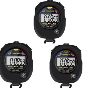 코치용 포마트레이드 스톱워치 방수 스톱워치, 디지털 타이머, 스포츠 대형 디스플레이가 장착된 인터벌 타이머