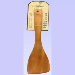 ksr (SM)옻칠 나무뒤집개-소 나무볶음주걱 주방뒤집개