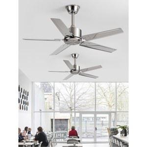 스텐 실링팬 식당 거실 나무잎 선풍기 42인치 벽제어 타프팬 벽컨트롤 강풍 씰링