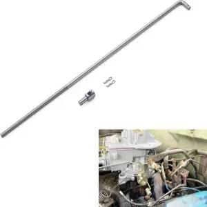 스로틀 로드 링키지 유니버설 카 클립 가속기 조절 가능한 1967-1969 카마로 1968-1969 노바 1964-1969