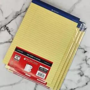 프로패드 브랜빌 옥스포드 리갈패드-노랑 대용량 5권 A4 80매