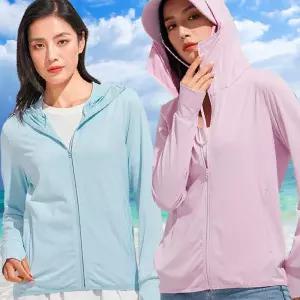 여성 햇빛 차단 쿨링 냉감 등산 외출 메쉬 여름 점퍼