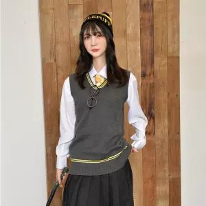 교복몰 마법학교 마법 부려볼까 옐로우라인 조끼.