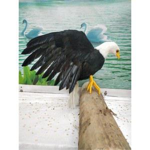 유해조류퇴치기 허수아비 독수리 농사용 유해동물 조류퇴치 까치 1개 비행 드라이브 조절