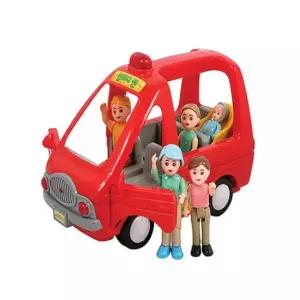 키즈 동요 멜로디 완구 인형 가족 밴 자동차 장난감