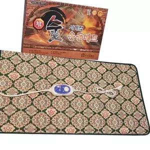 황토온돌매트 원적외선 찜질기 저혼화상방지 타이머기능