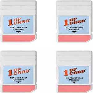 1UPcard SD 카드 슬롯 청소기 - 4개 팩 디지털 카메라 컴퓨터 드론 게임 콘솔 3D 프린터 리더기 호환