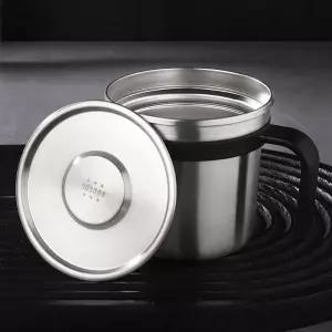 캠브로 손잡이 스텐 캠핑컵 경량 아웃도어 등산 컵 뚜껑캠핑컵