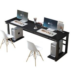 2인 컴퓨터 책상 게임 테이블 듀얼모니터 팀원 사무실 커플 넓은 데스크 1800